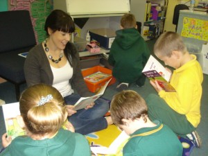 Kathleen Morris guided reading session