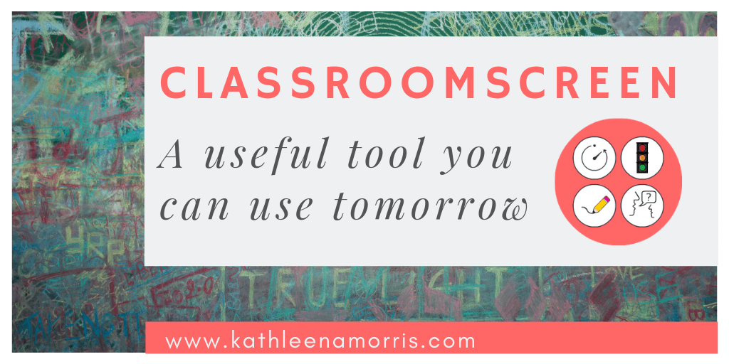 ClassroomScreen is a simple and free tool that every teacher should check out. No matter what you teach, as long as you have a projector, interactive whiteboard or television in your classroom, you'll find a use for ClassroomScreen.