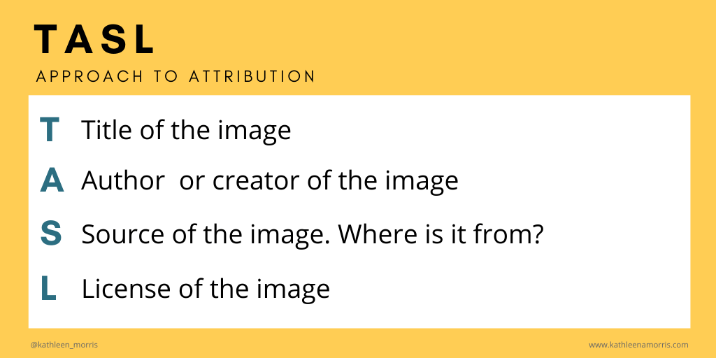 Image of how to attribute using TASL as described above